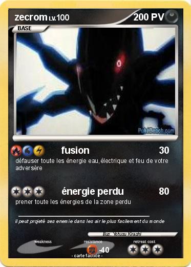 Pokemon zecrom