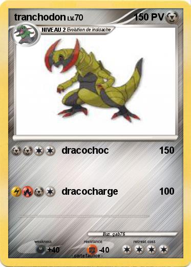 Pokemon tranchodon