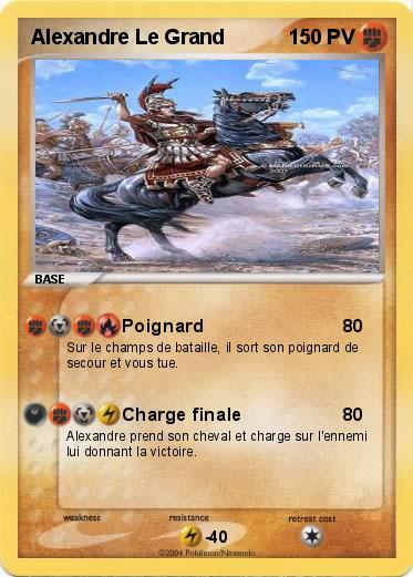 Pokemon Alexandre Le Grand