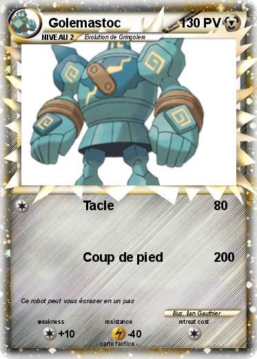 Pokemon Golemastoc