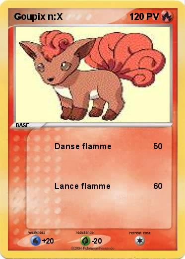Pokemon Goupix n:X