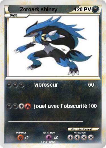Pokemon Zoroark shiney