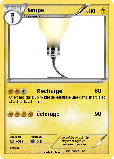 Pokemon lampe