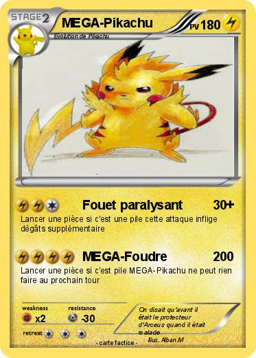 Pokemon MEGA-Pikachu