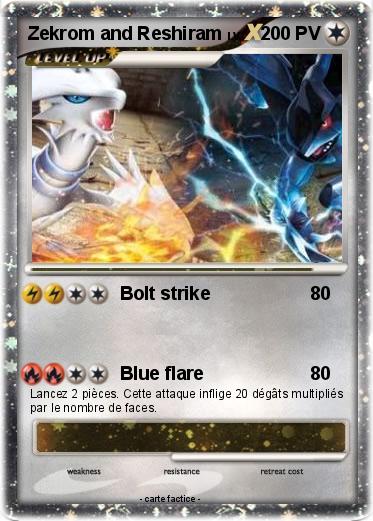 Pokemon Zekrom and Reshiram