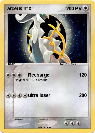 Pokemon arceus n°X