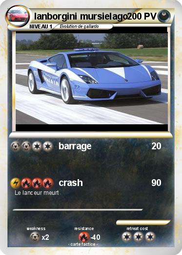 Pokemon lanborgini mursielago