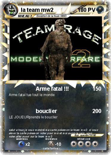 Pokemon la team mw2