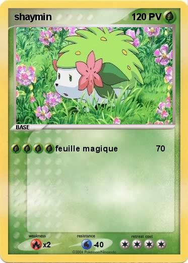 Pokemon shaymin 