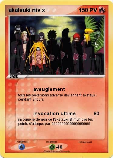 Pokemon akatsuki niv x