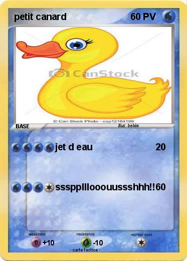 Pokemon petit canard