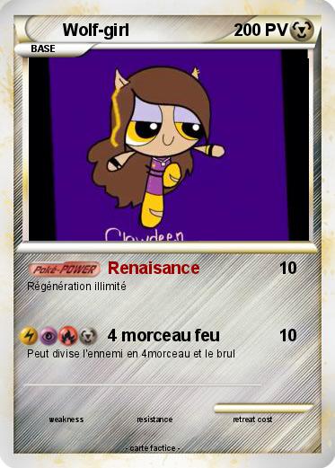 Pokemon Wolf-girl