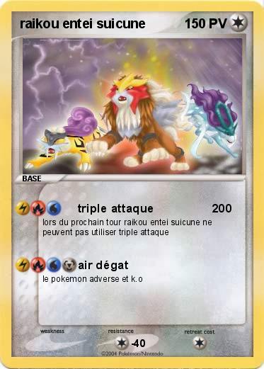 Pokemon raikou entei suicune
