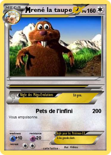 Pokemon rené la taupe