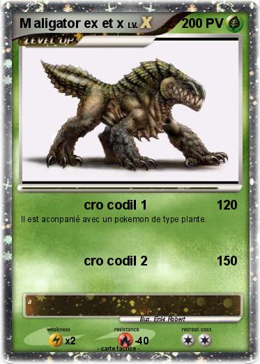 Pokemon M aligator ex et x