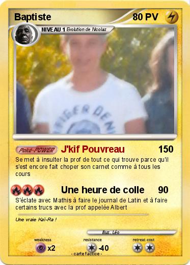 Pokemon Baptiste