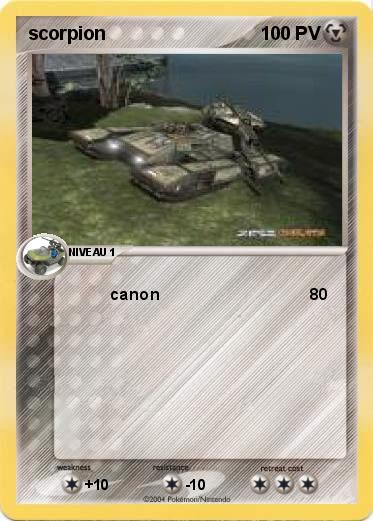 Pokemon scorpion