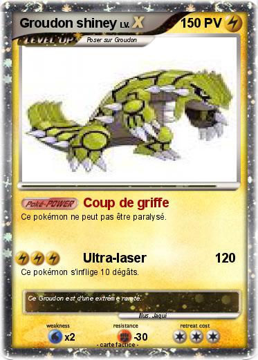 Pokemon Groudon shiney