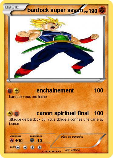 Pokemon bardock super sayan