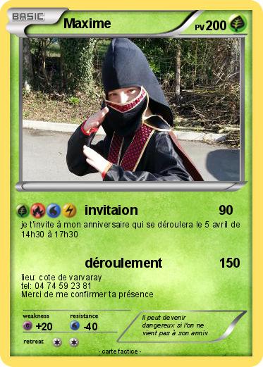 Pokemon Maxime