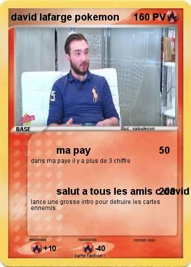 Pokemon david lafarge pokemon