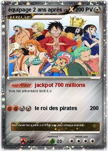 Pokemon équipage 2 ans après