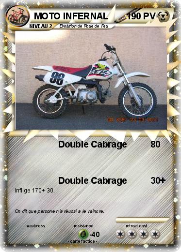 Pokemon MOTO INFERNAL