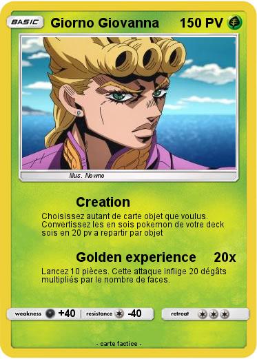 Pokemon Giorno Giovanna
