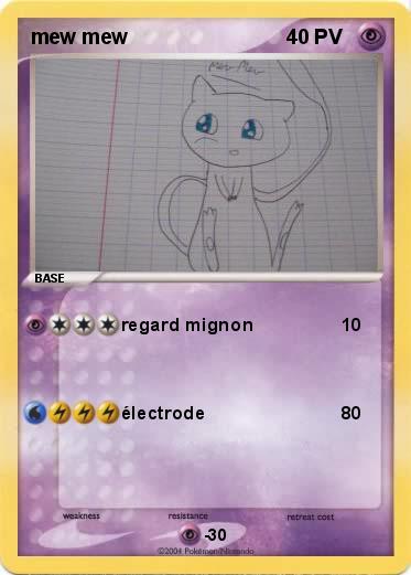Pokemon mew mew