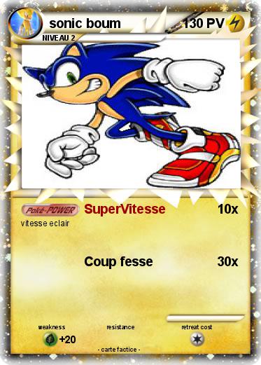 Pokemon sonic boum