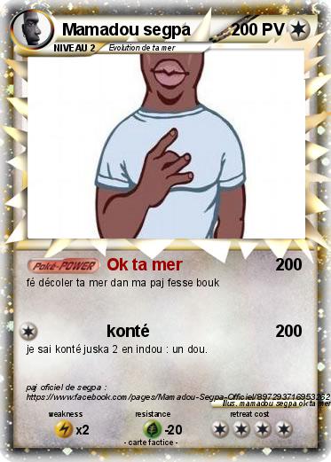 Pokemon Mamadou segpa
