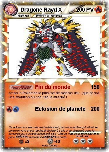 Pokemon Dragone Rayd X