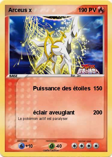 Pokemon Arceus x