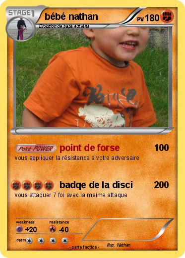 Pokemon bébé nathan