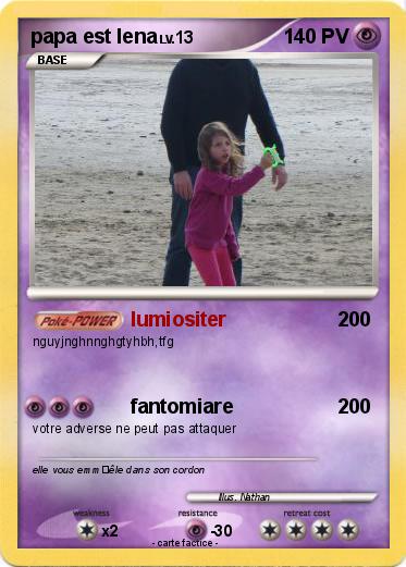 Pokemon papa est lena