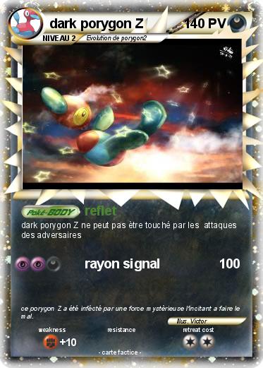 Pokemon dark porygon Z