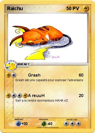 Pokemon Raichu