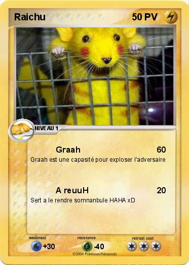 Pokemon Raichu