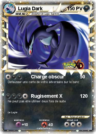 Pokemon Lugia Dark
