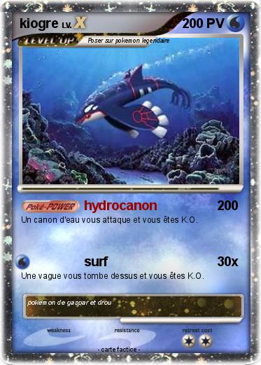 Pokemon kiogre