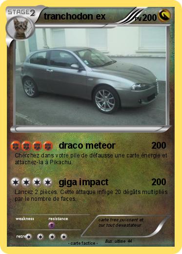Pokemon tranchodon ex