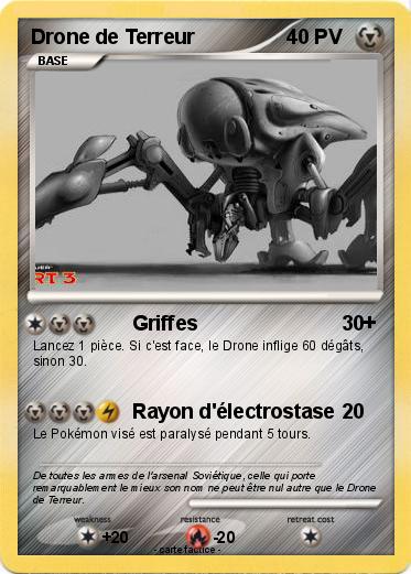 Pokemon Drone de Terreur