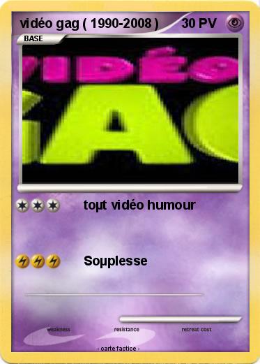 Pokemon vidéo gag ( 1990-2008 )