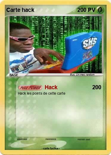 Pokemon Carte hack