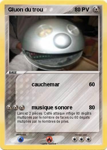Pokemon Gluon du trou