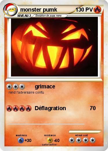 Pokemon monster pumk