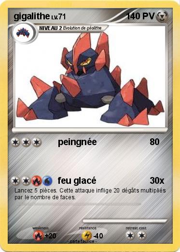 Pokemon gigalithe