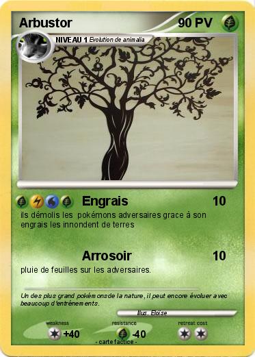Pokemon Arbustor