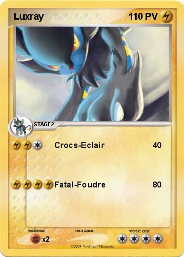 Pokemon Luxray     