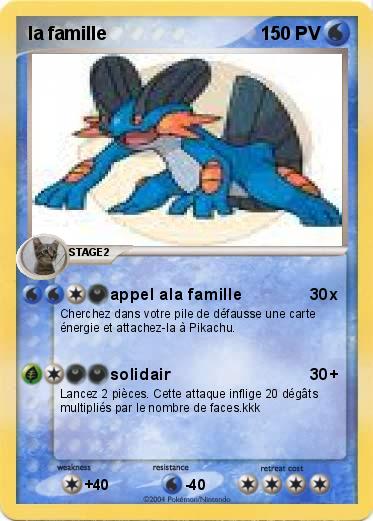 Pokemon la famille